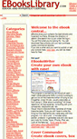 Mobile Screenshot of ebookslibrary.com